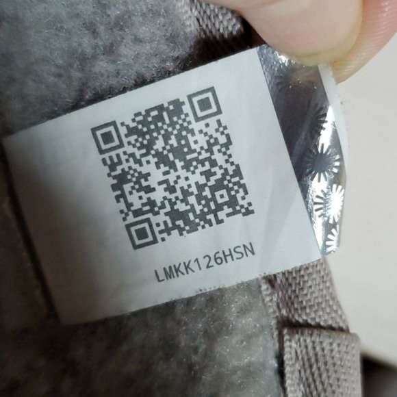 Ugg Boots I Heart Kisses Mini Boot Leather Gray Hot Pink Mini Women's WOMAN'S 7 - Picture 12 of 16